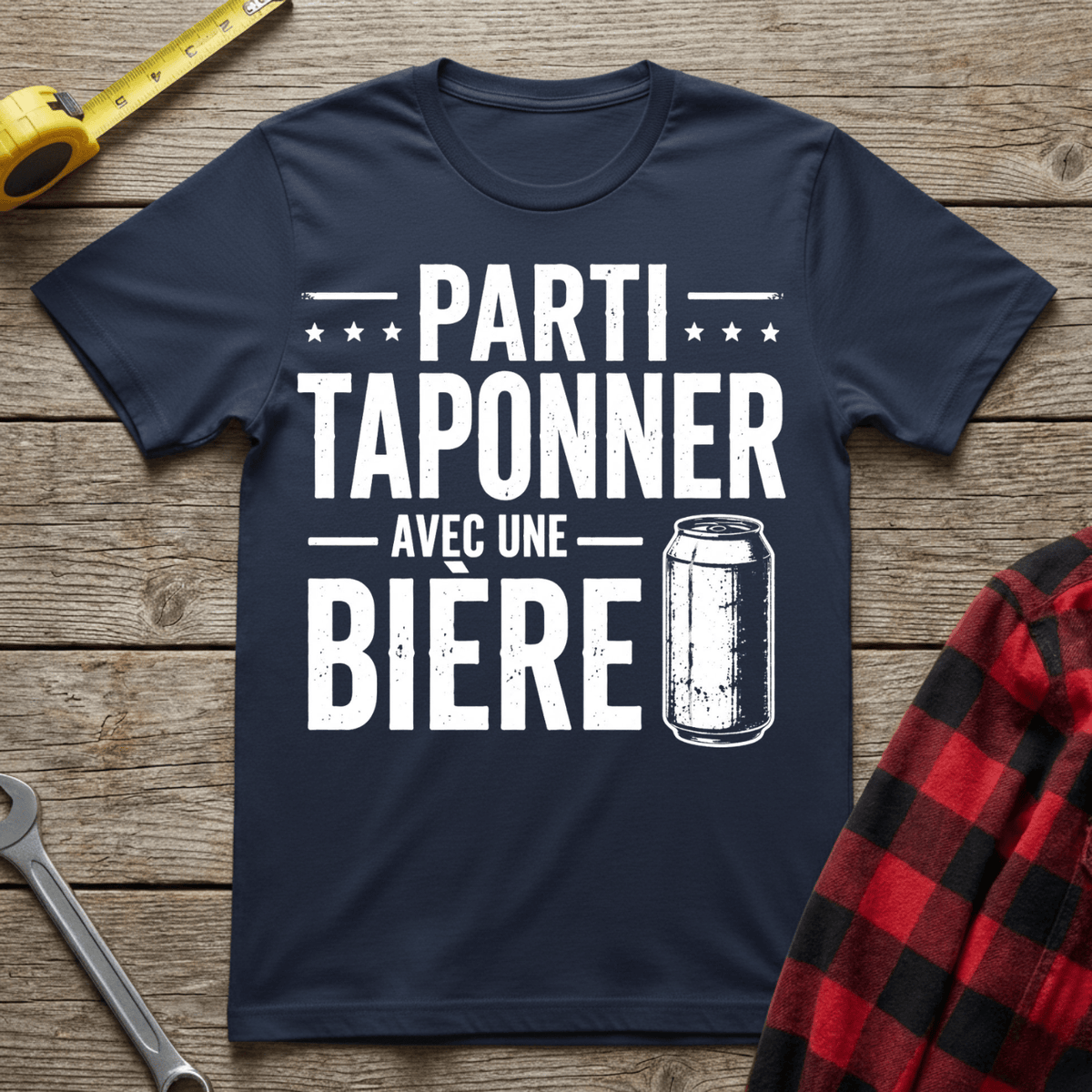Parti Taponner Avec Une Bière T-Shirt