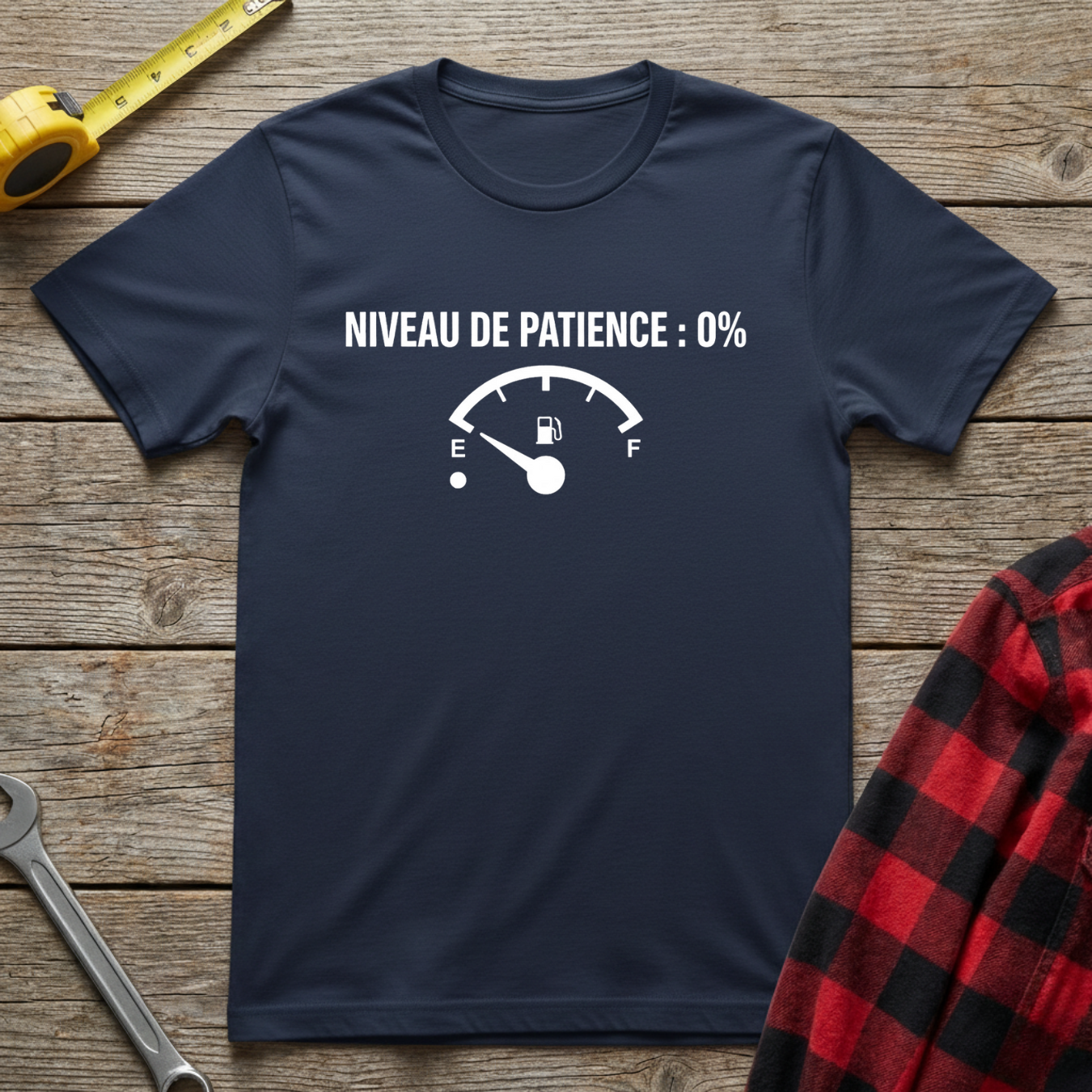 Niveau de patience 0% T-Shirt