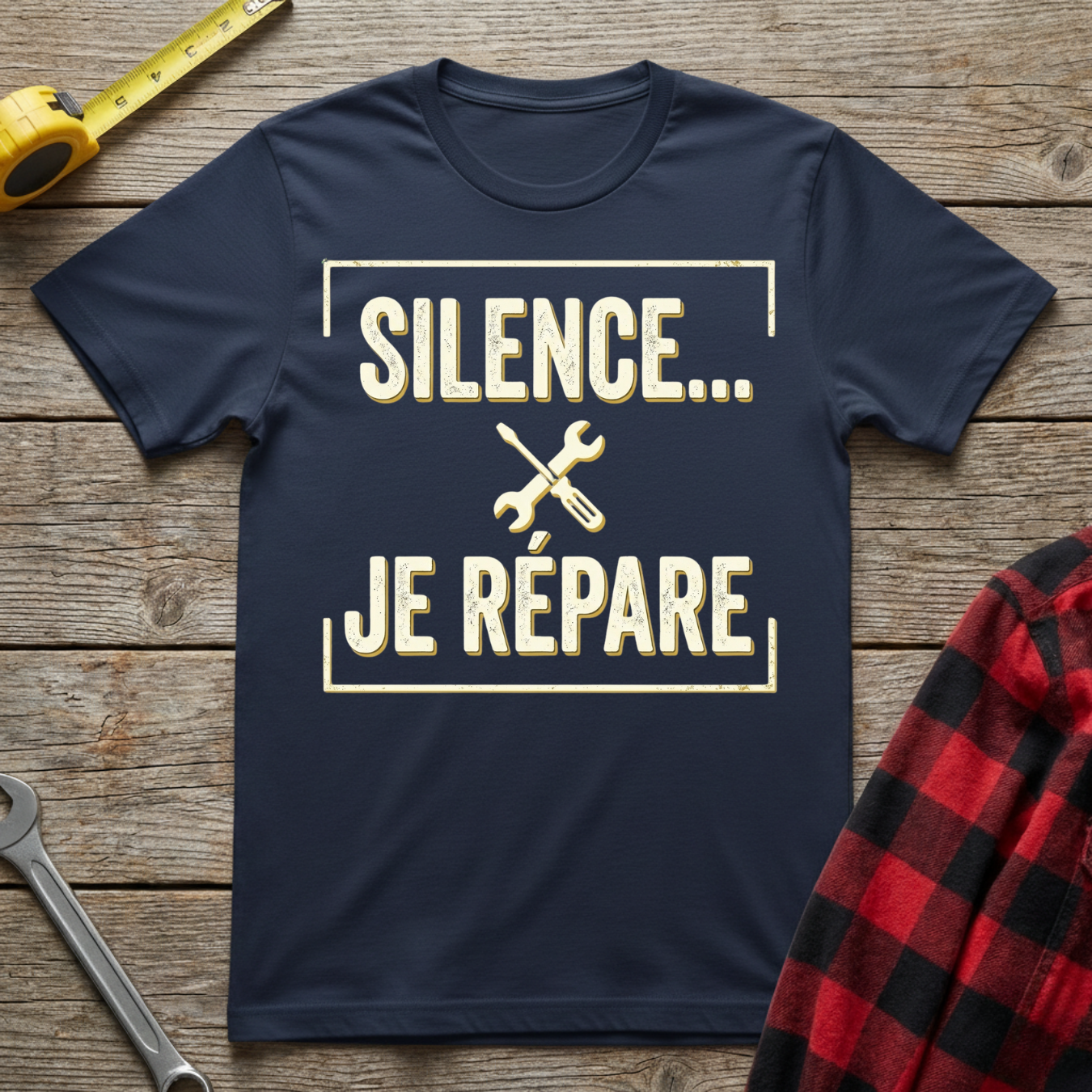 Silence je répare T-Shirt