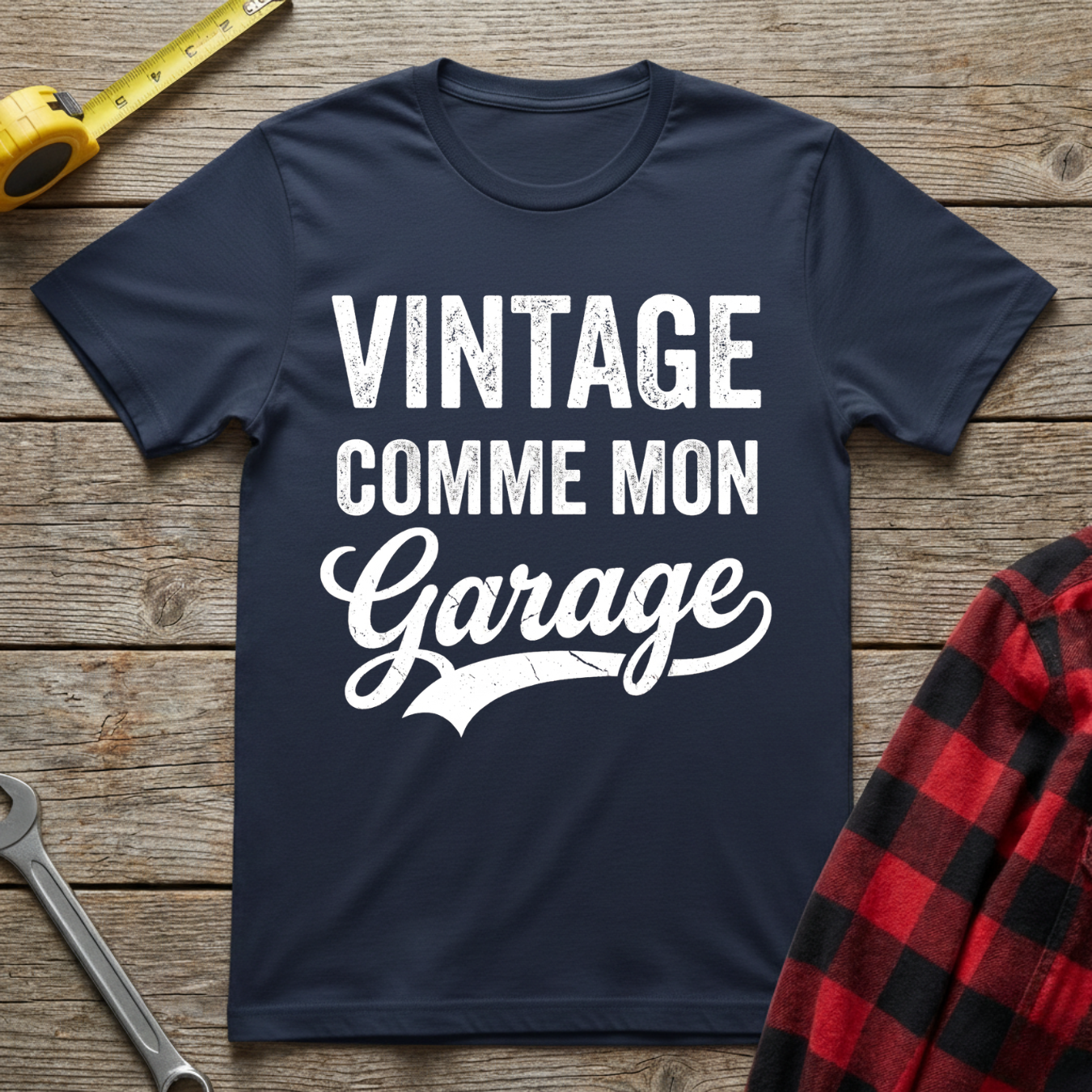 Vintage Comme Mon Garage T-Shirt