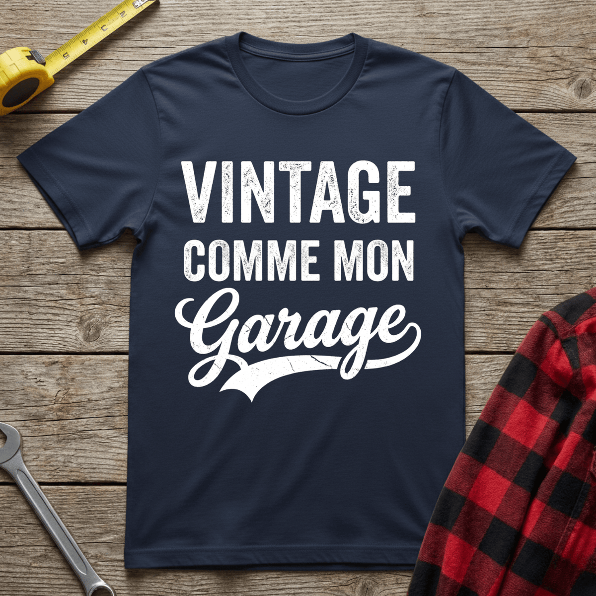Vintage Comme Mon Garage T-Shirt