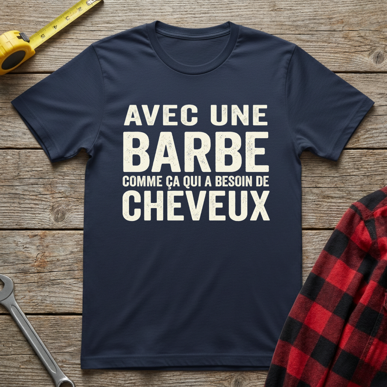 Avec une barbe T-Shirt
