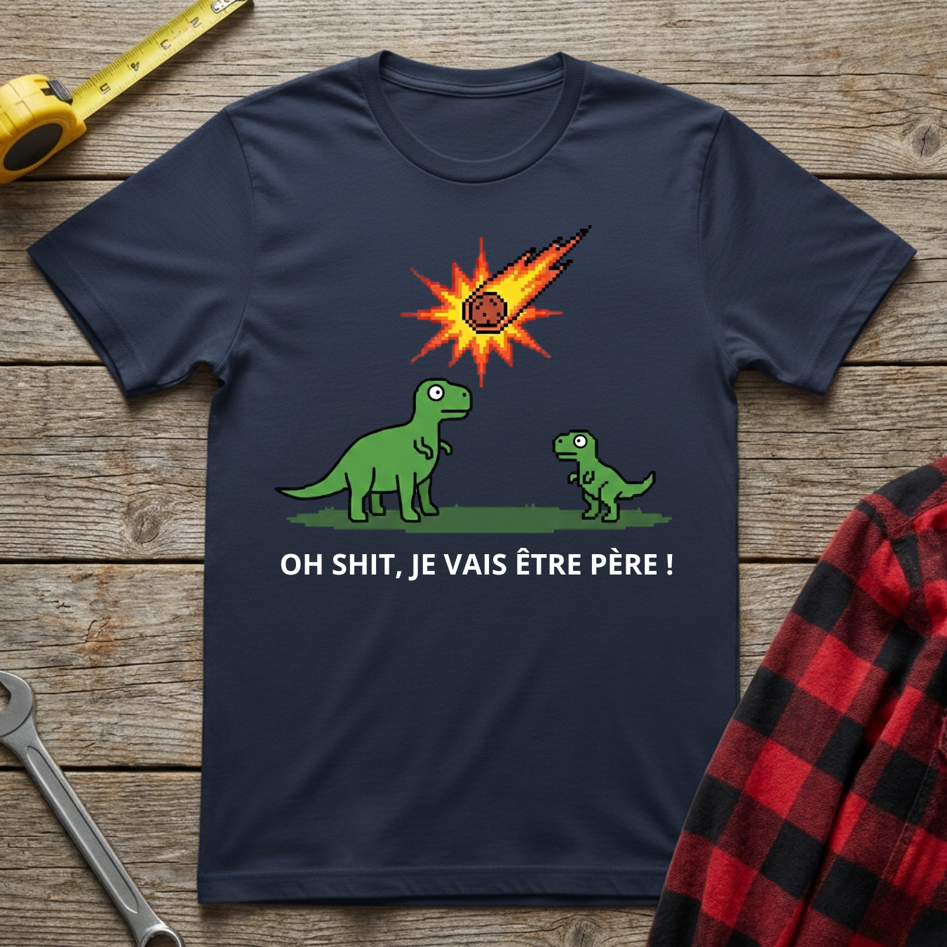 Oh Shit Je Vais Être Père T-Shirt