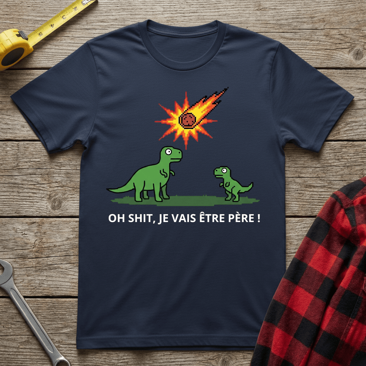 Oh Shit Je Vais Être Père T-Shirt