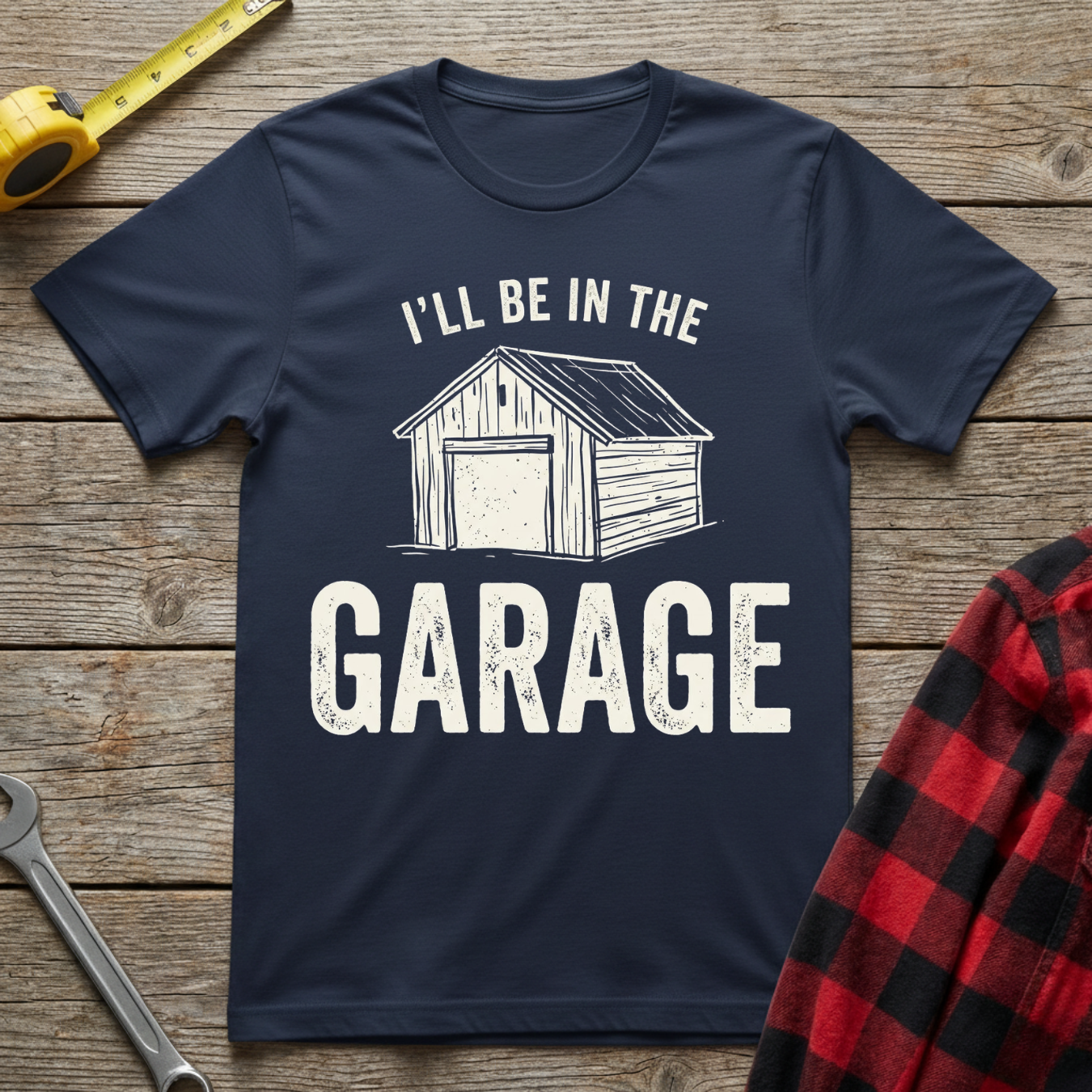 I'll be in the garage T-Shirt