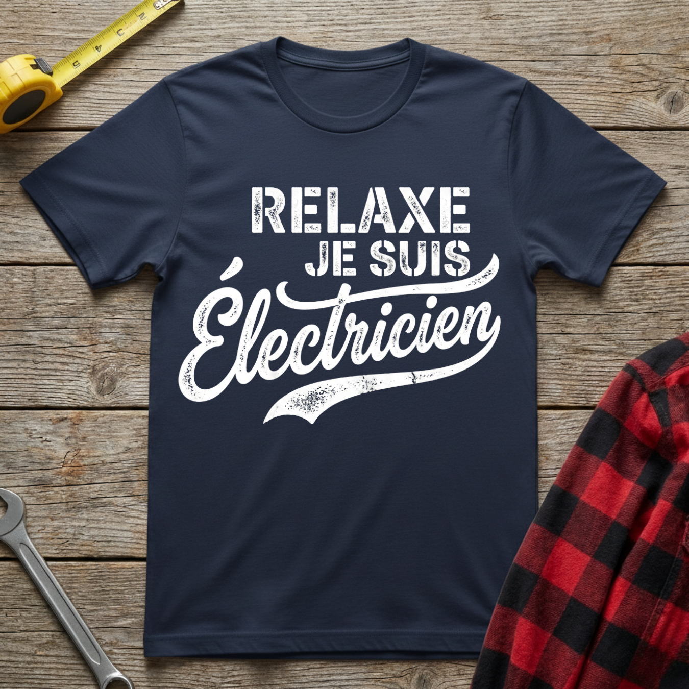 Relaxe je suis Électricien T-Shirt