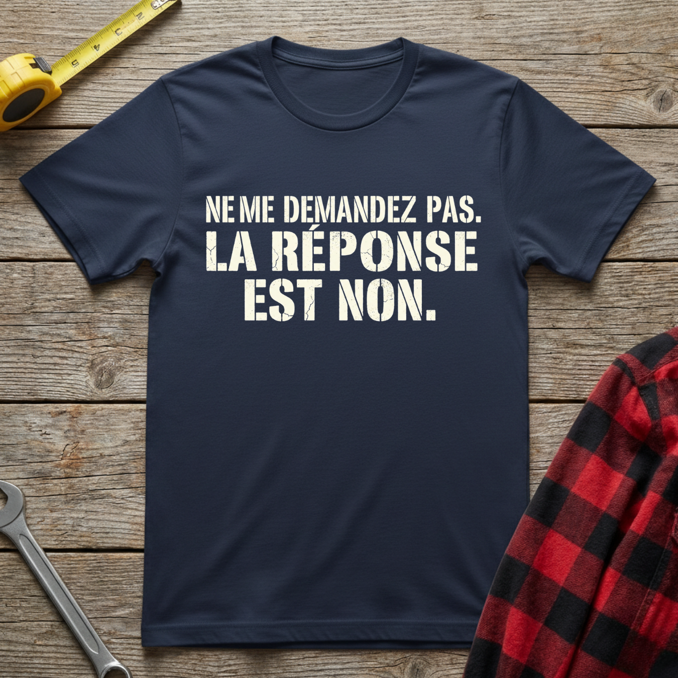 La réponse est non T-Shirt