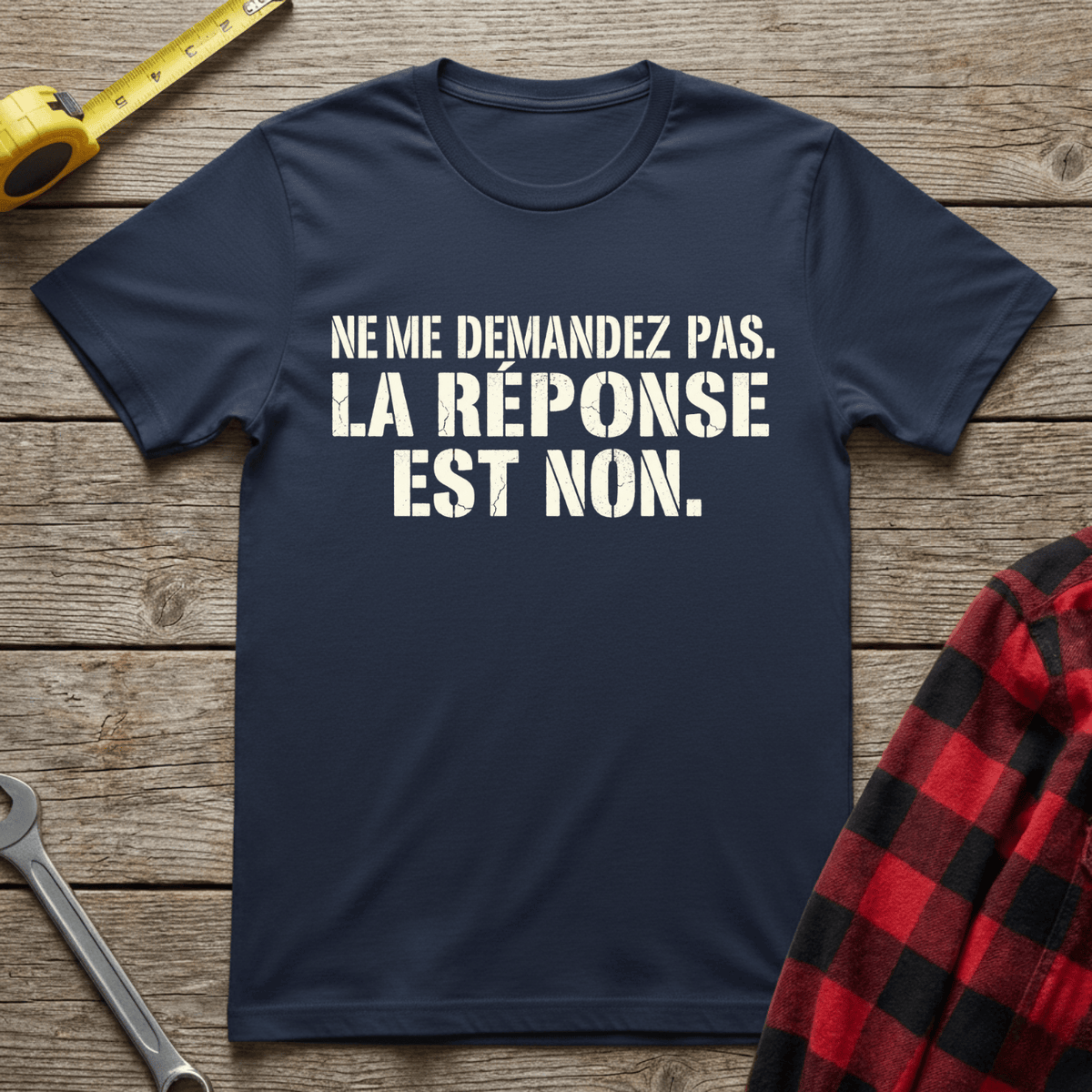 La réponse est non T-Shirt