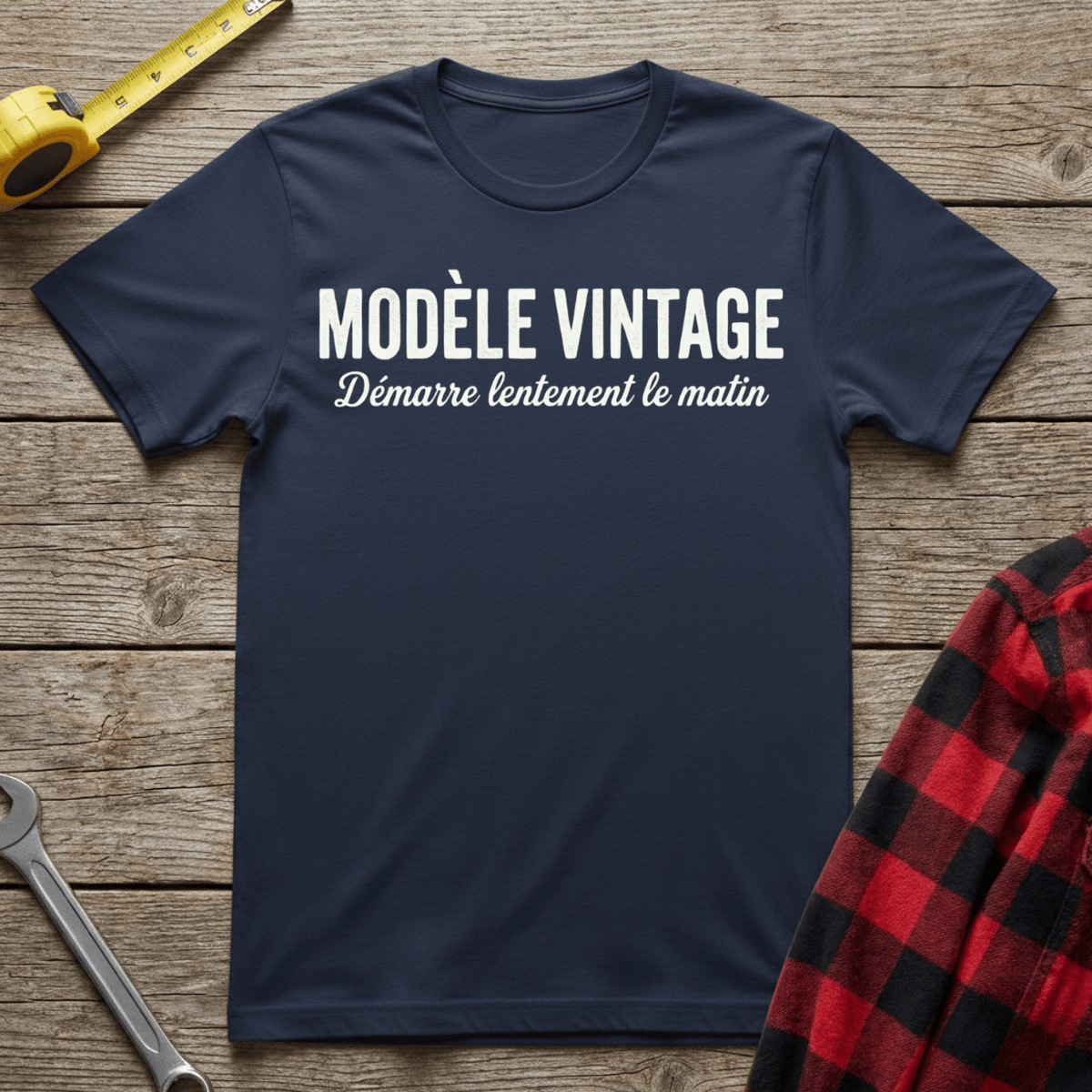 Modèle Vintage T-Shirt
