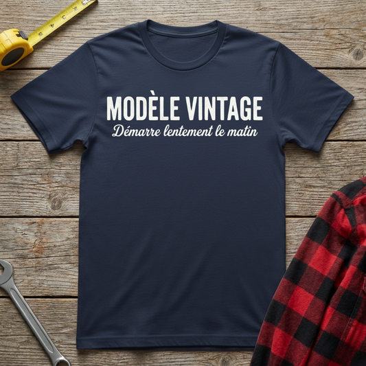 Modèle Vintage T-Shirt