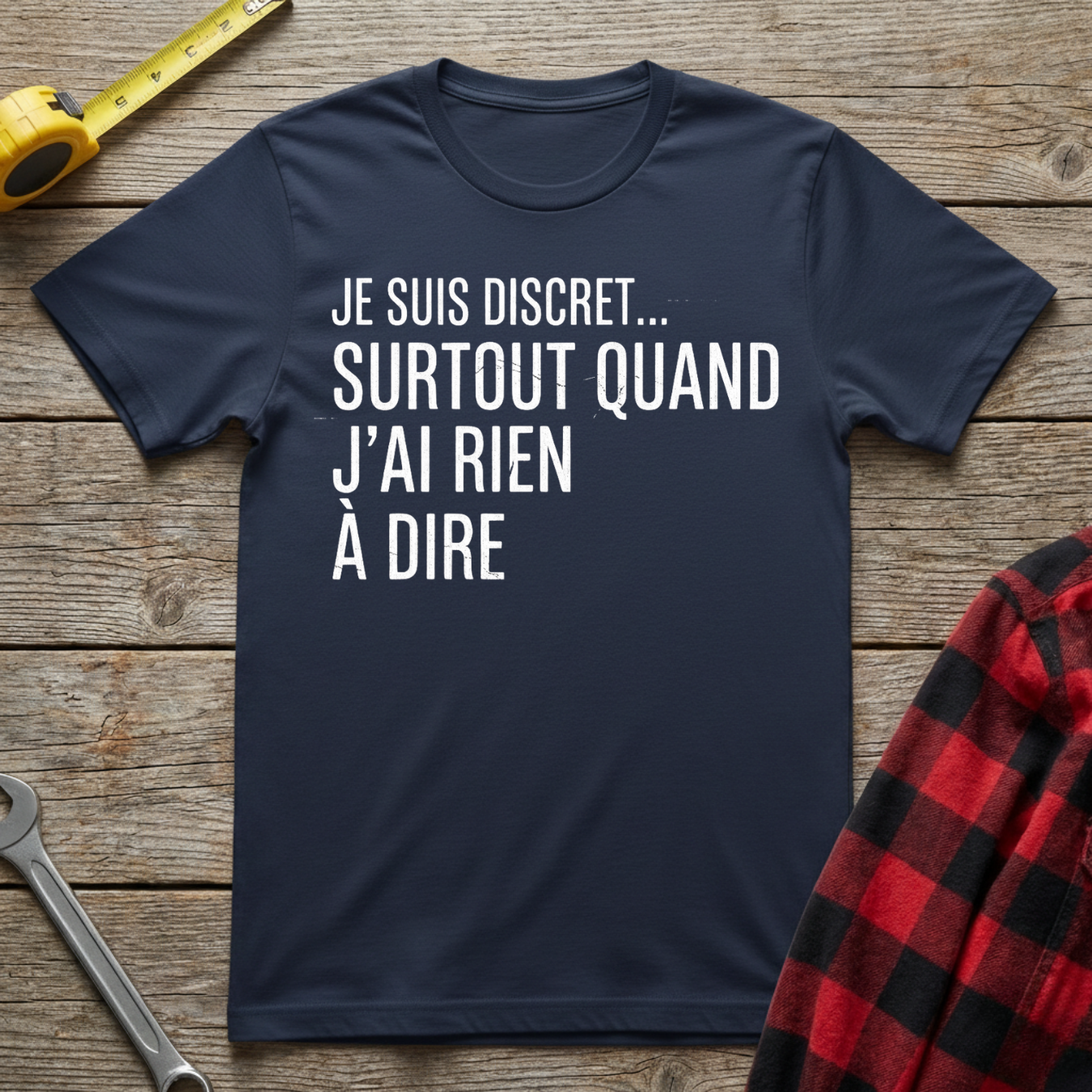 Je Suis Discret T-Shirt