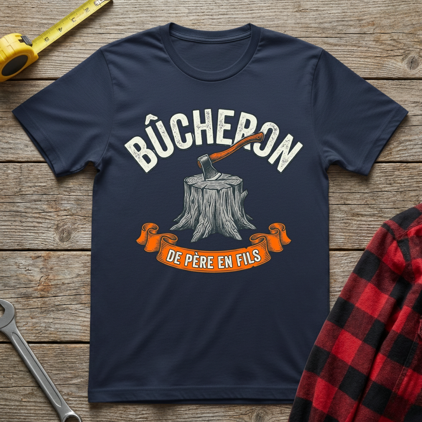 Bûcheron de père en fils T-Shirt