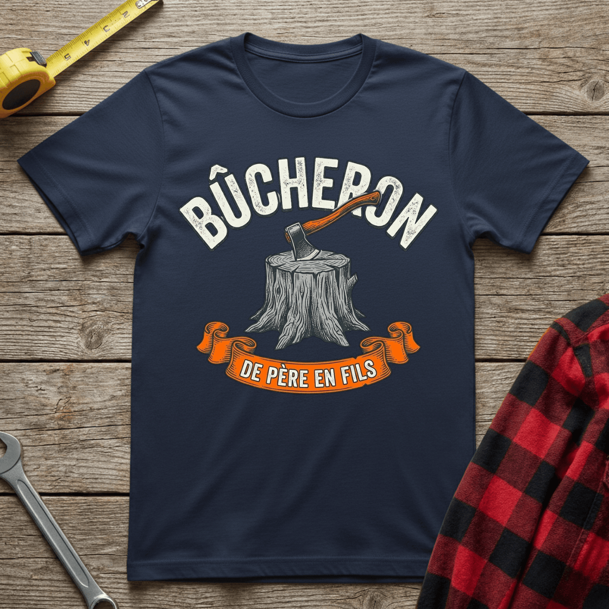 Bûcheron de père en fils T-Shirt
