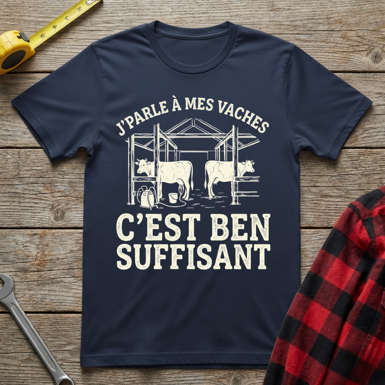 J'parle à mes vaches T-Shirt