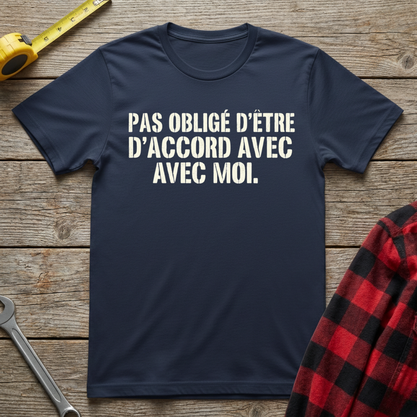 Pas obligé d'être d'accord T-Shirt