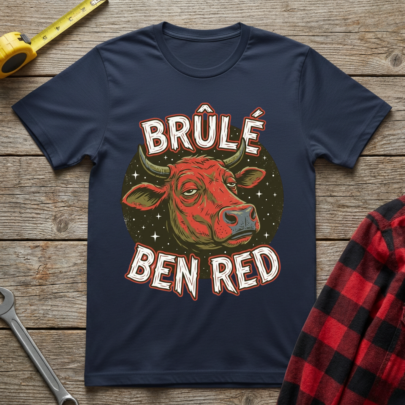 Brûlé ben red T-Shirt
