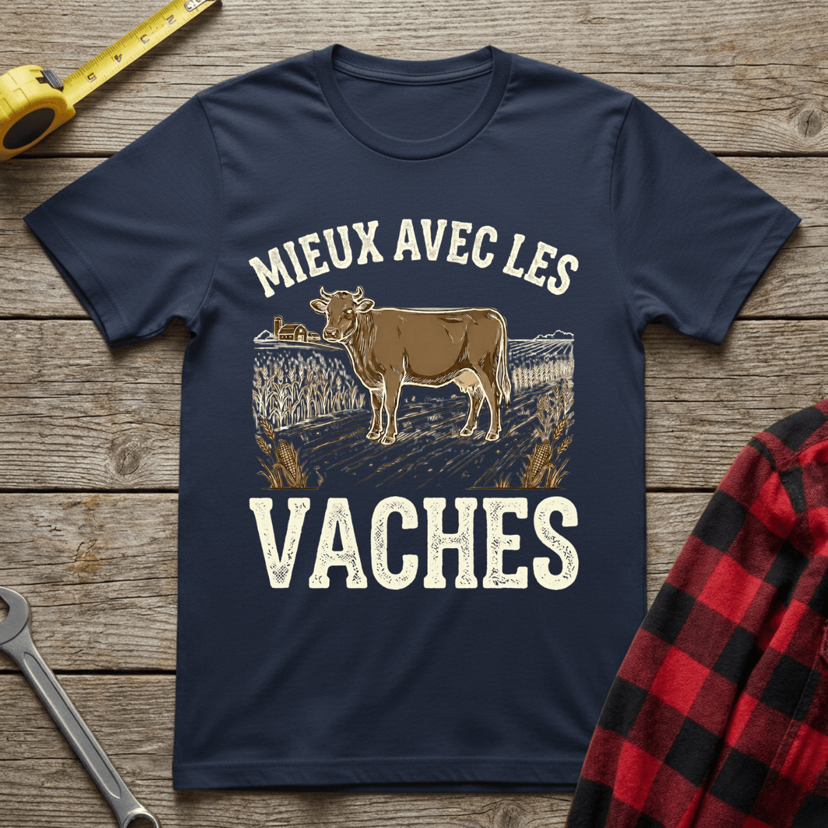 Mieux avec les vaches T-Shirt