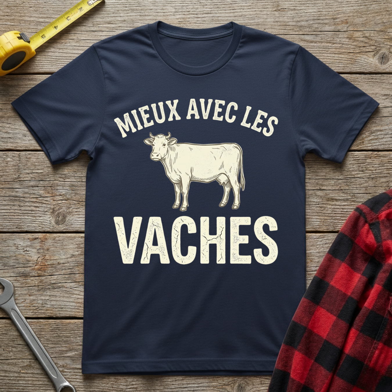Mieux avec les vaches T-Shirt