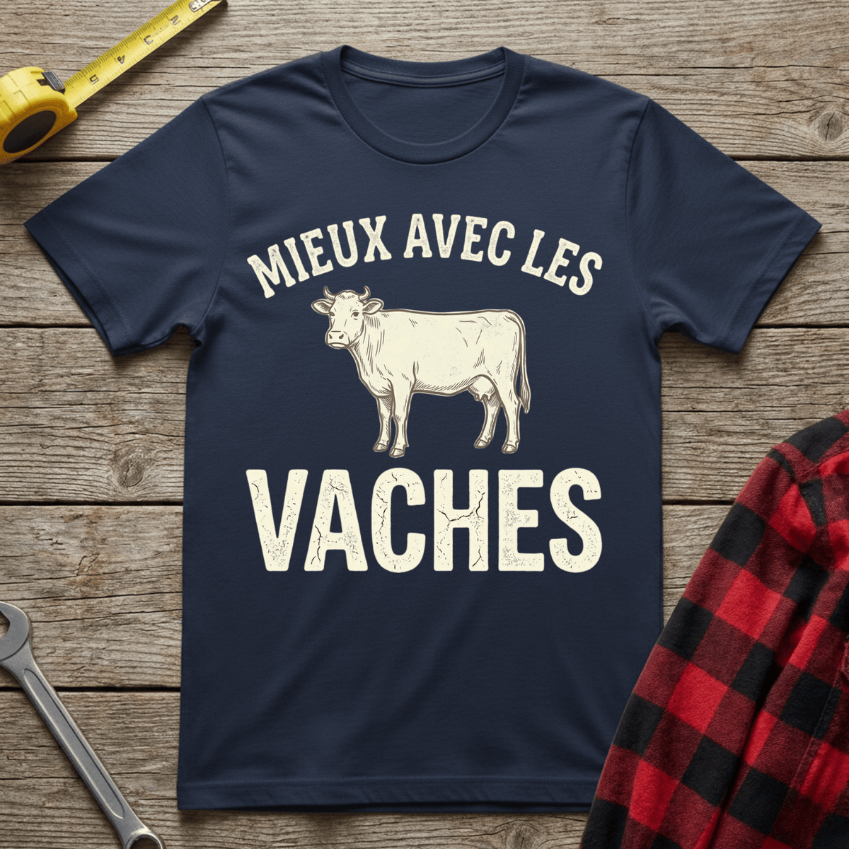 Mieux avec les vaches T-Shirt