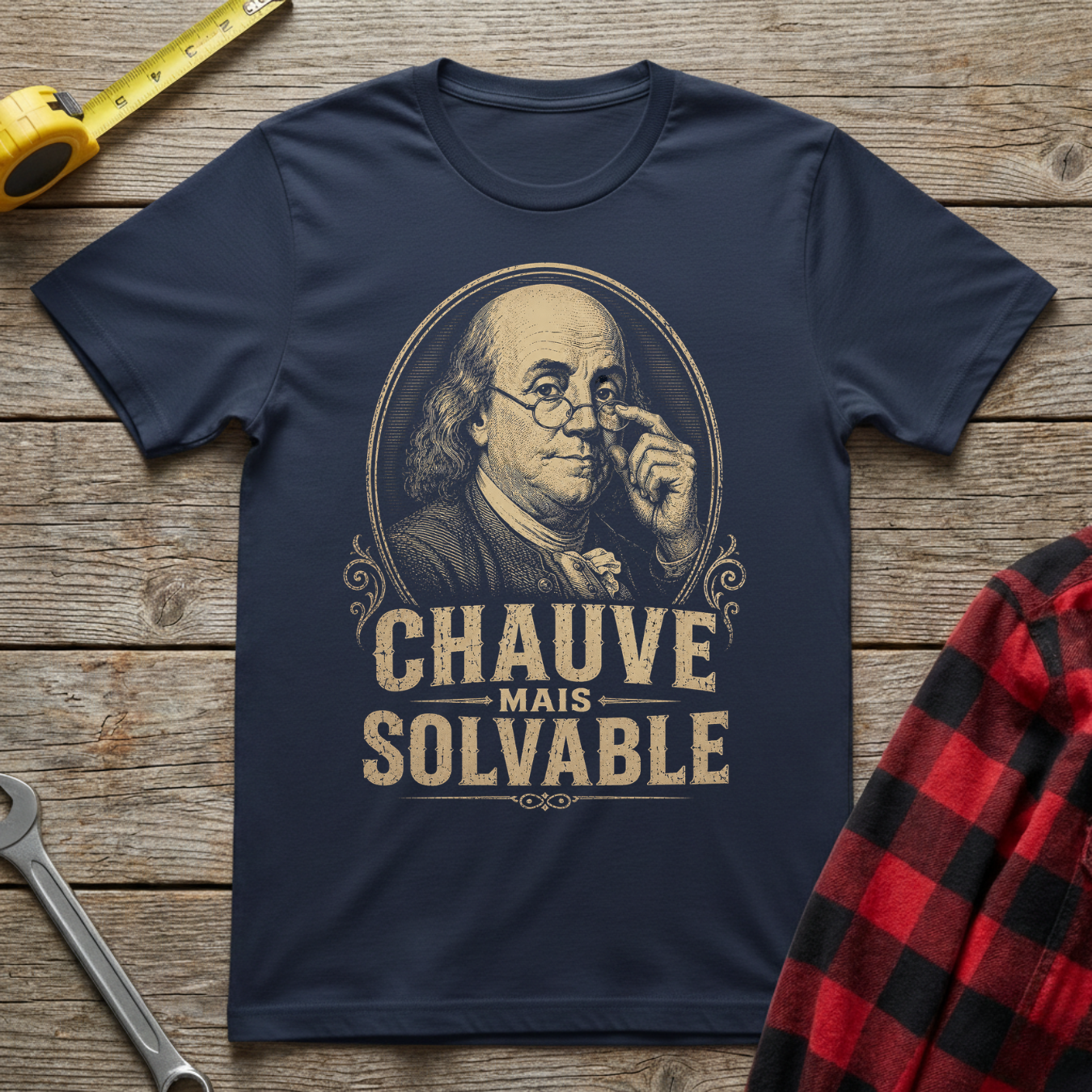 Chauve mais solvable T-Shirt