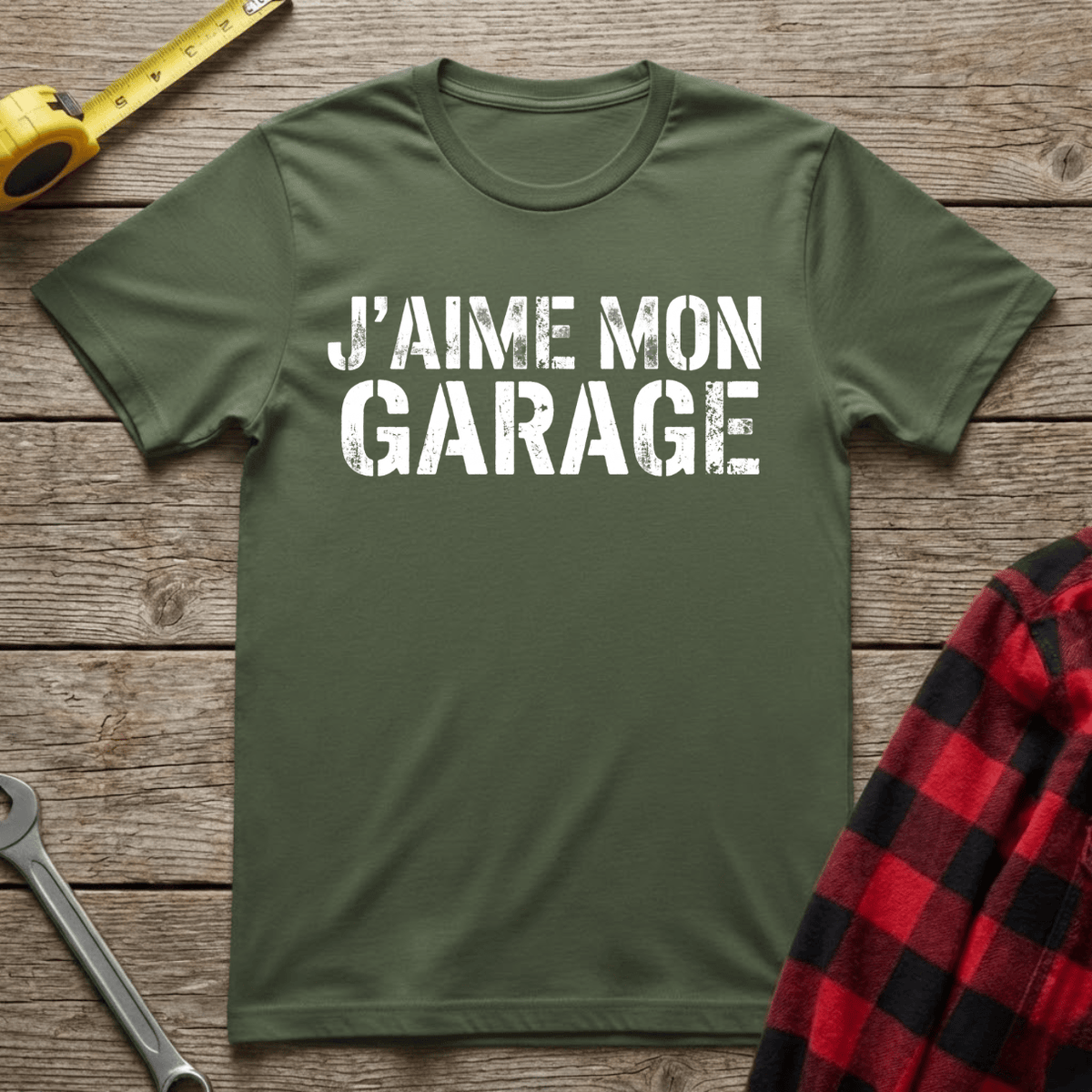 J'aime mon garage T-Shirt