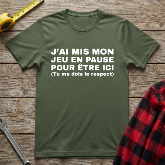 Tu me dois le respect T-Shirt