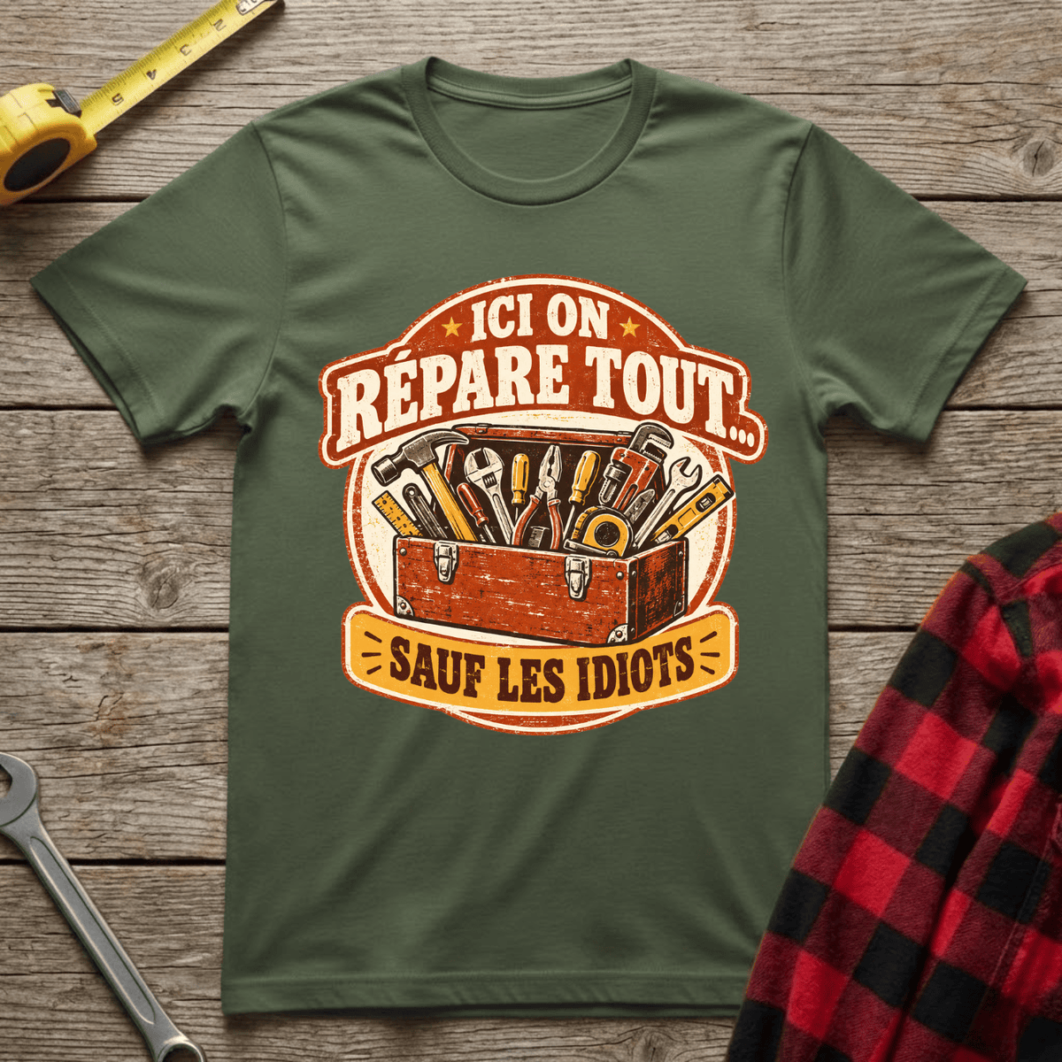 Sauf Les Idiots T-Shirt