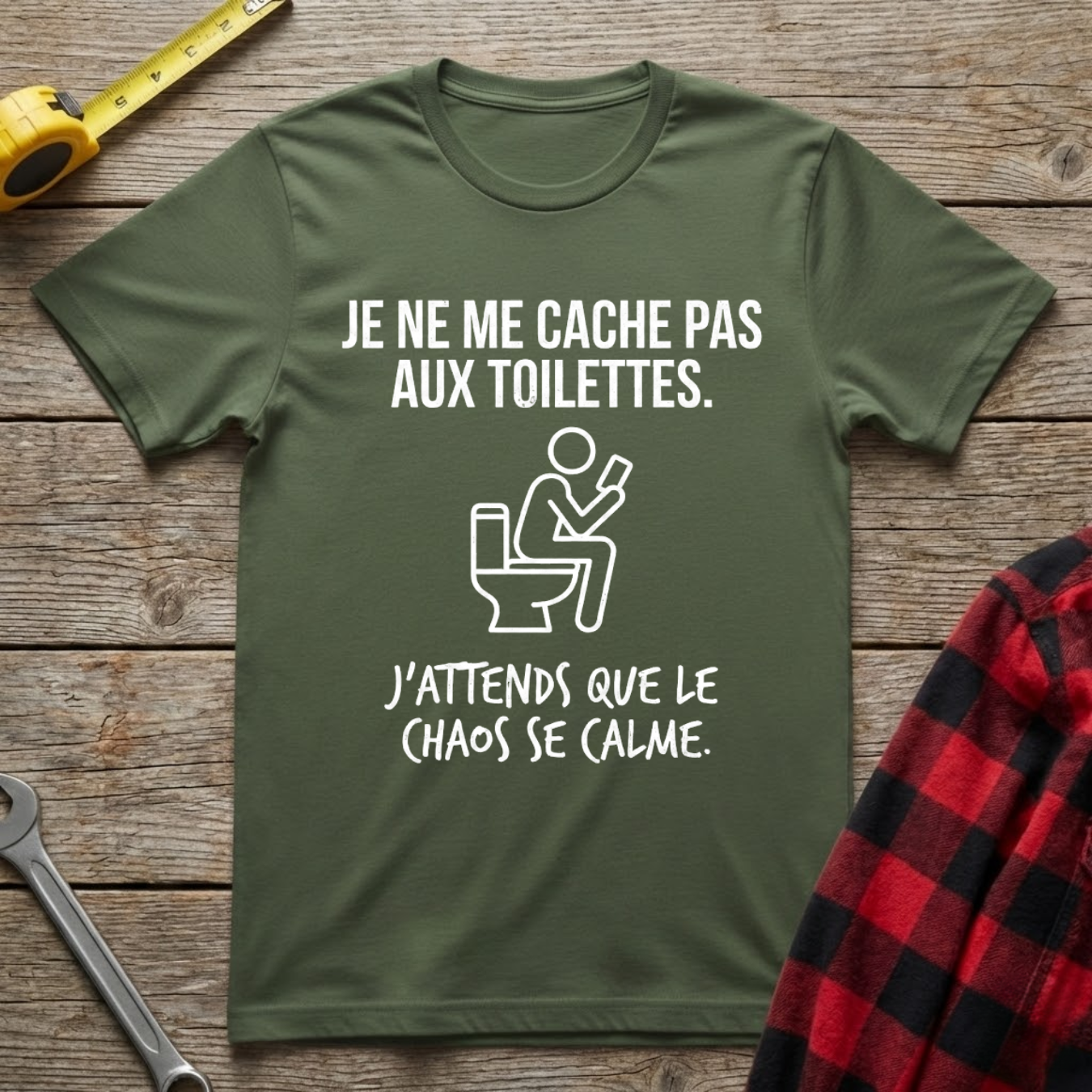Les toilettes T-Shirt