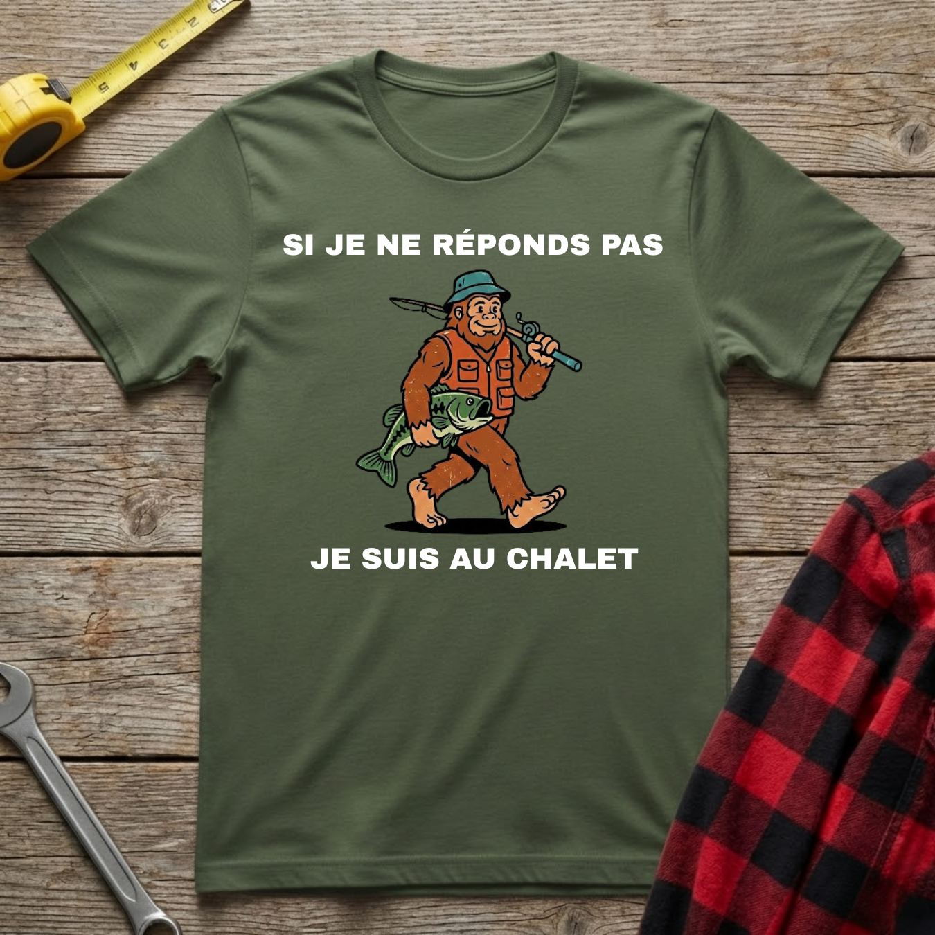Je suis au chalet T-Shirt