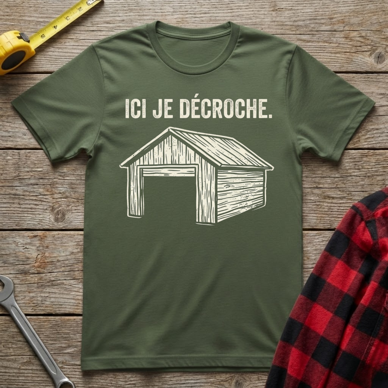 Refuge au Garage T-Shirt
