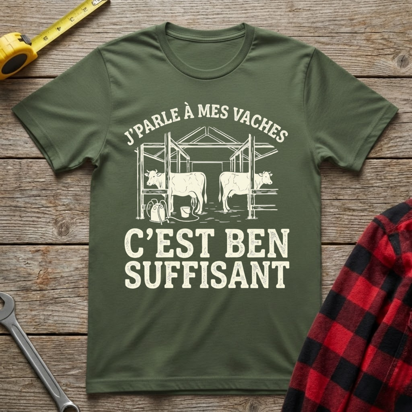 J'parle à mes vaches T-Shirt