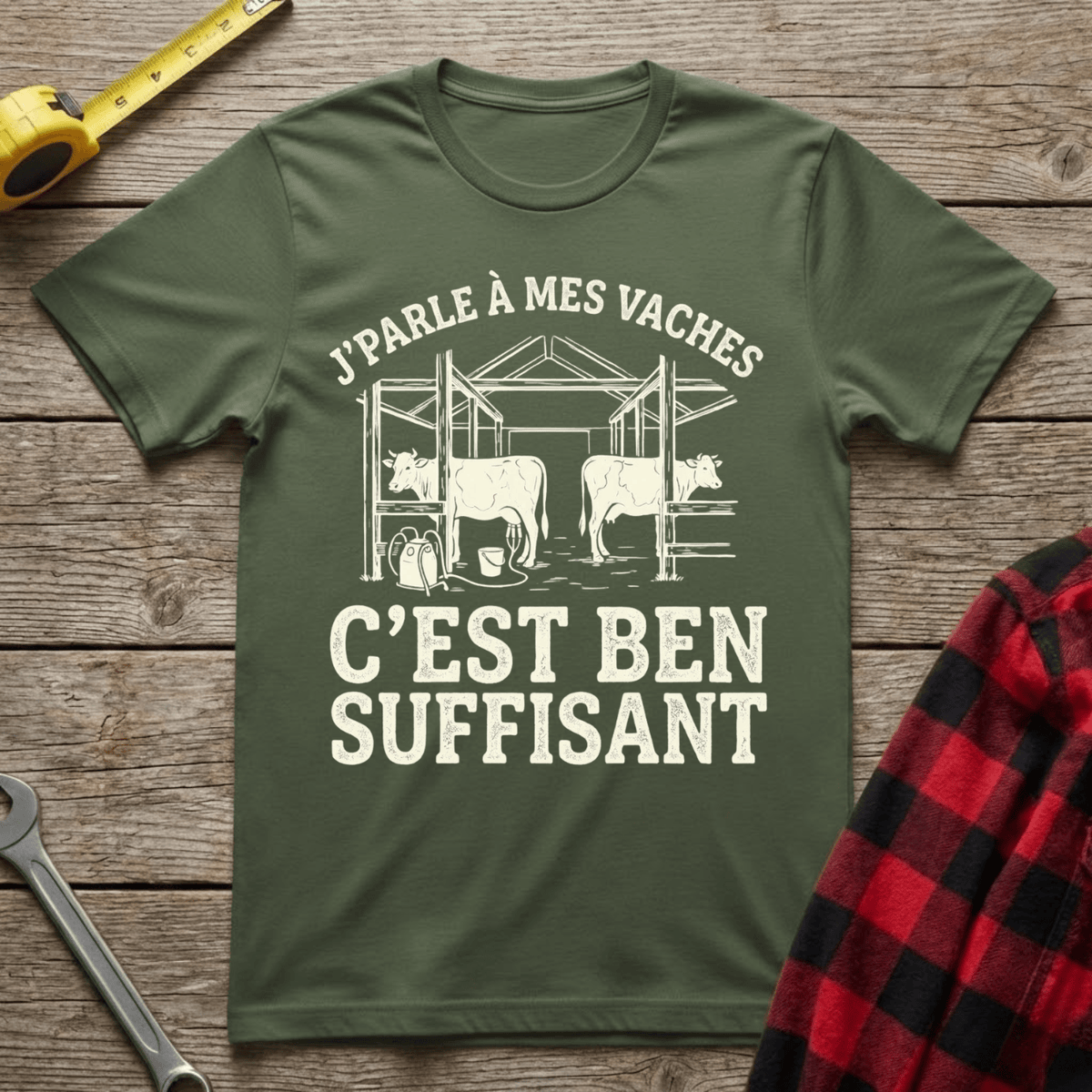 J'parle à mes vaches T-Shirt