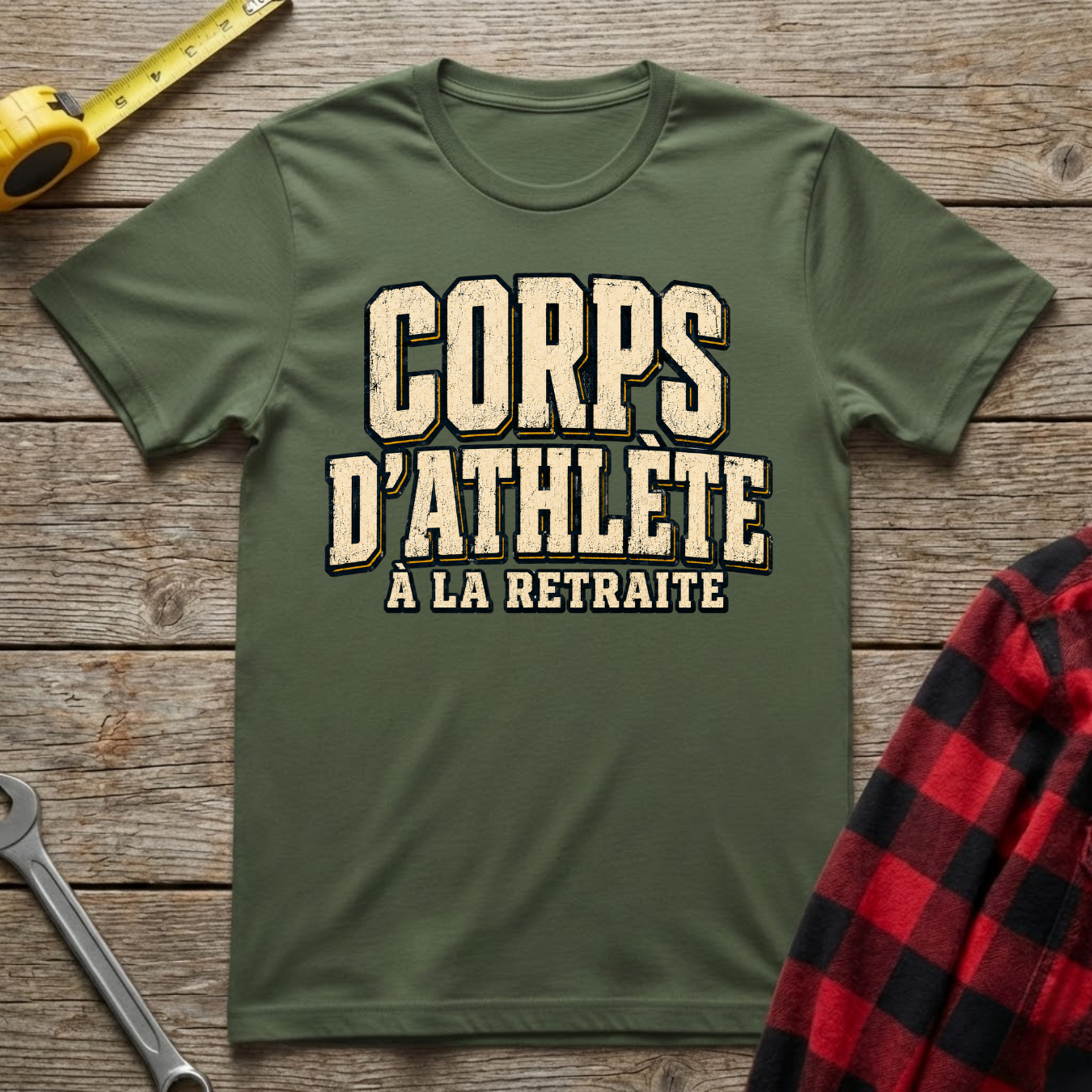 Corps d'athlète à la retraite T-Shirt