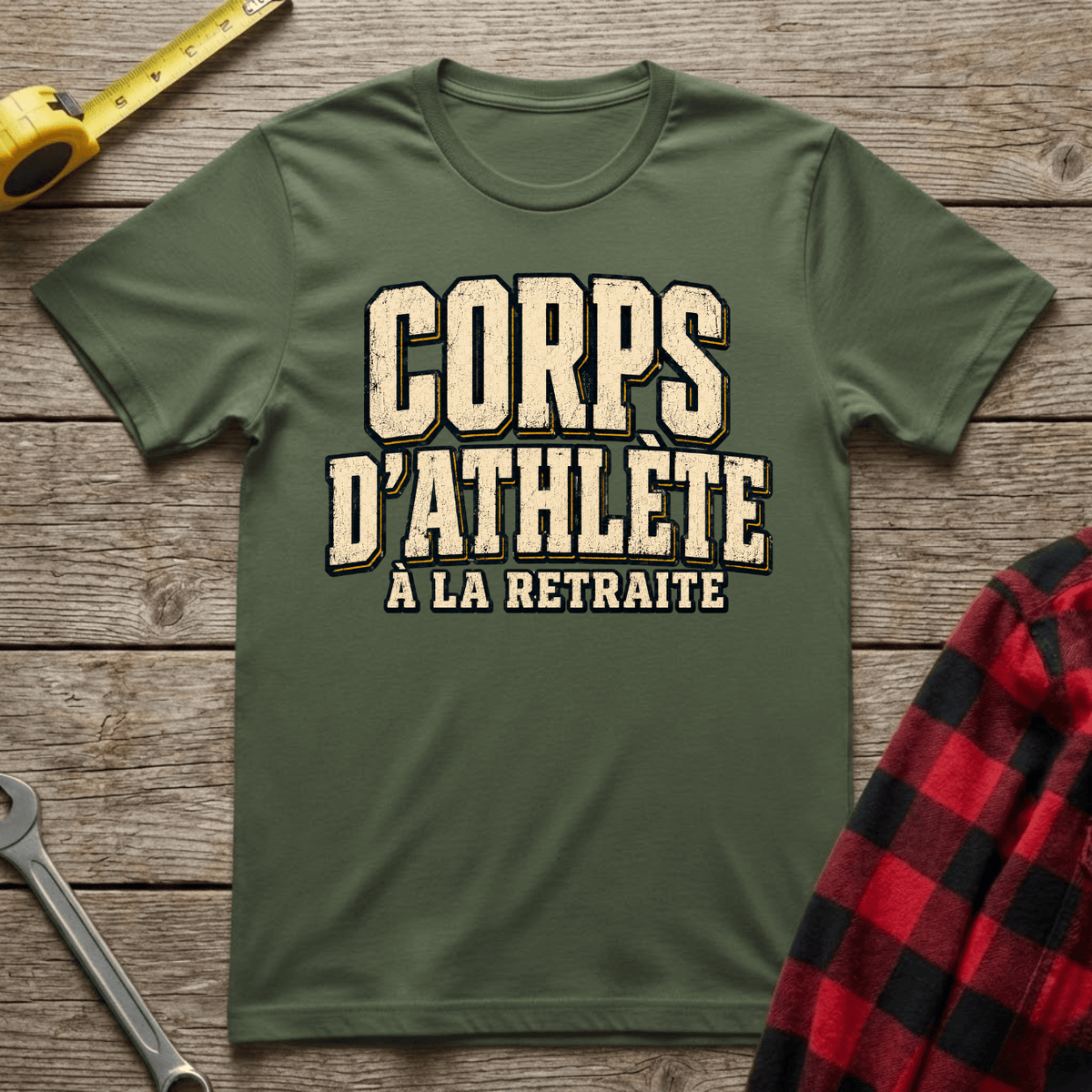 Corps d'athlète à la retraite T-Shirt