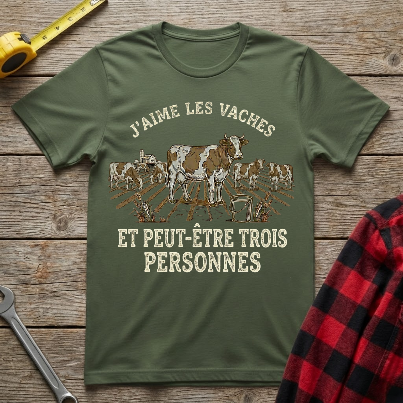 J'aime les vaches T-Shirt