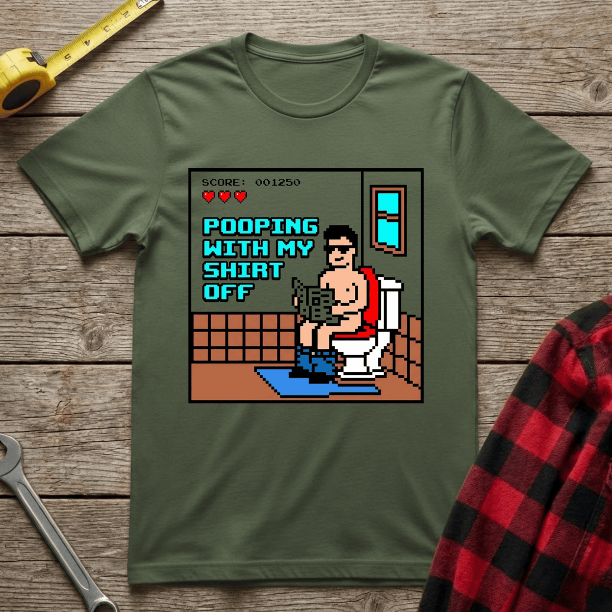 Pooping With My Shirt Off T-Shirt