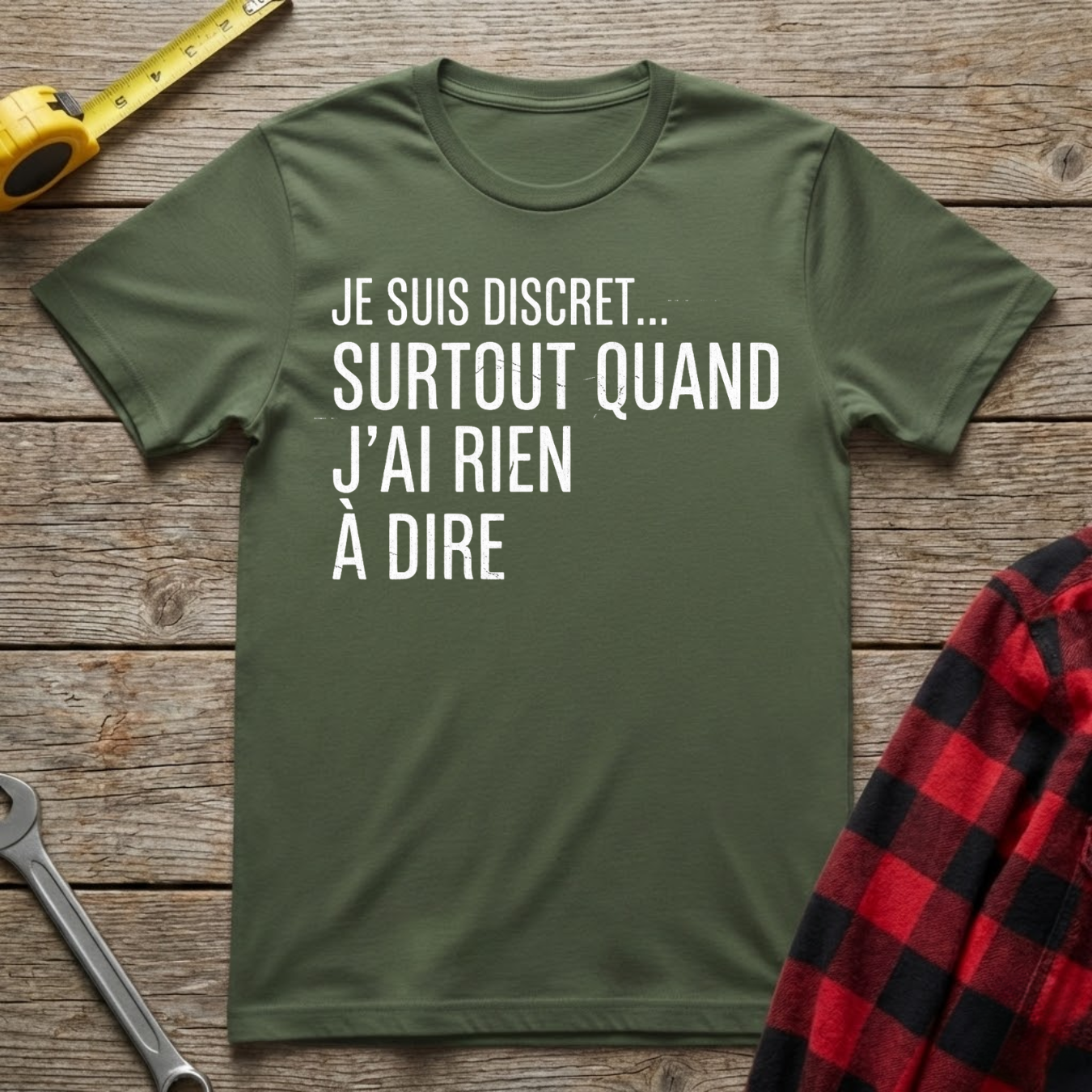 Je Suis Discret T-Shirt