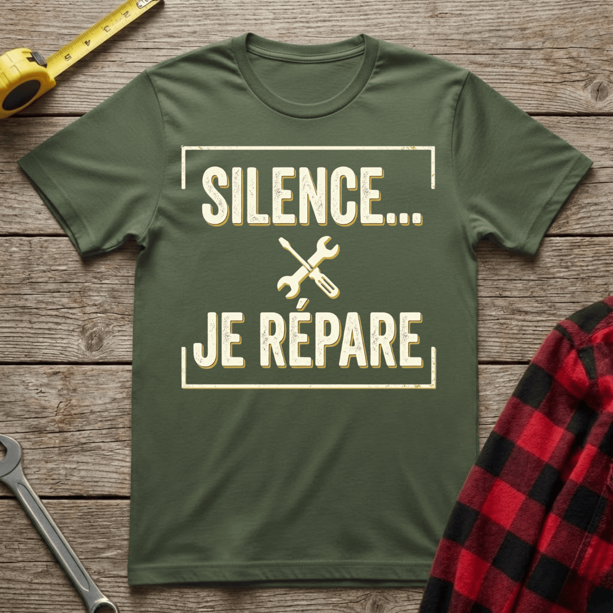 Silence je répare T-Shirt