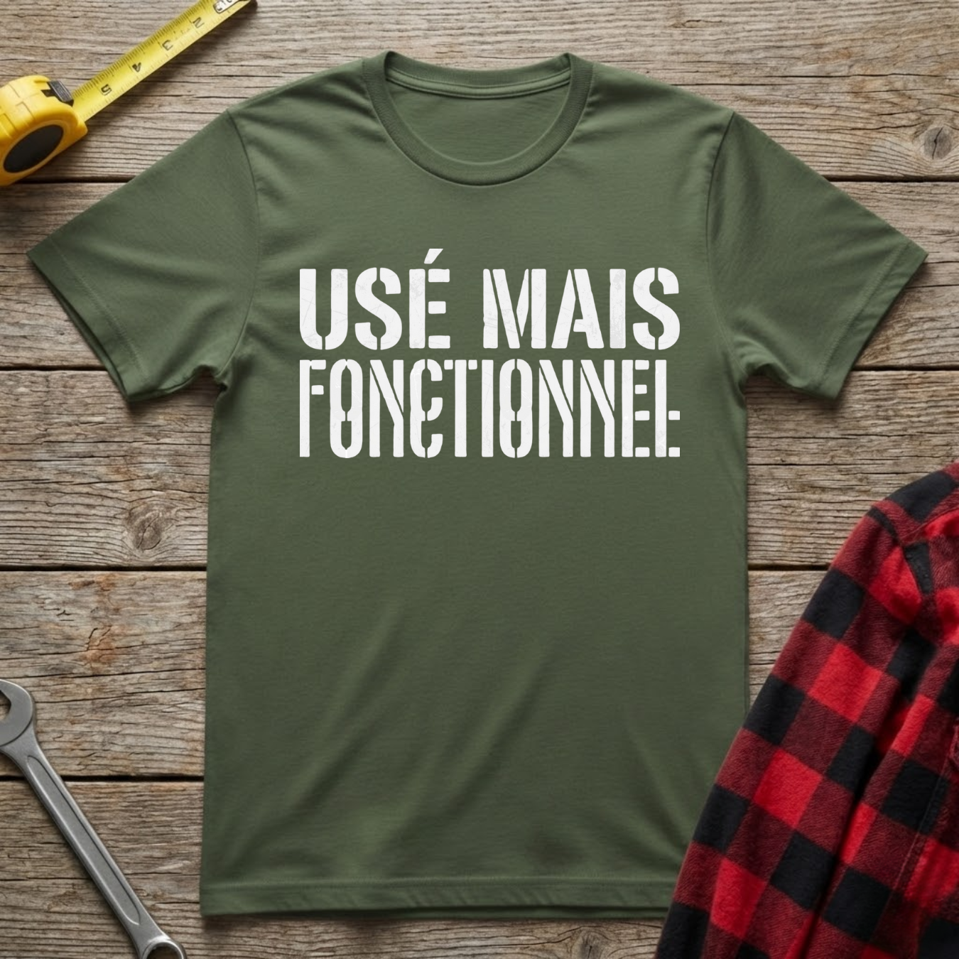 Usé mais fonctionnel T-Shirt