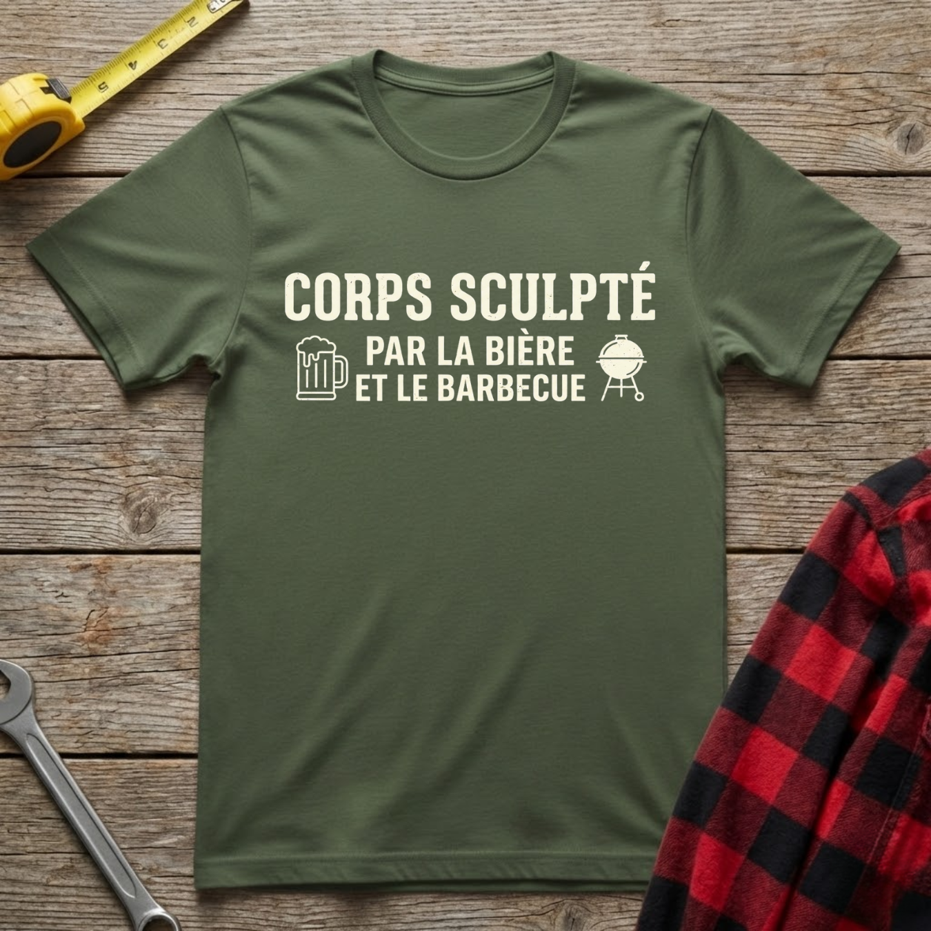 Corps sculpté T-Shirt