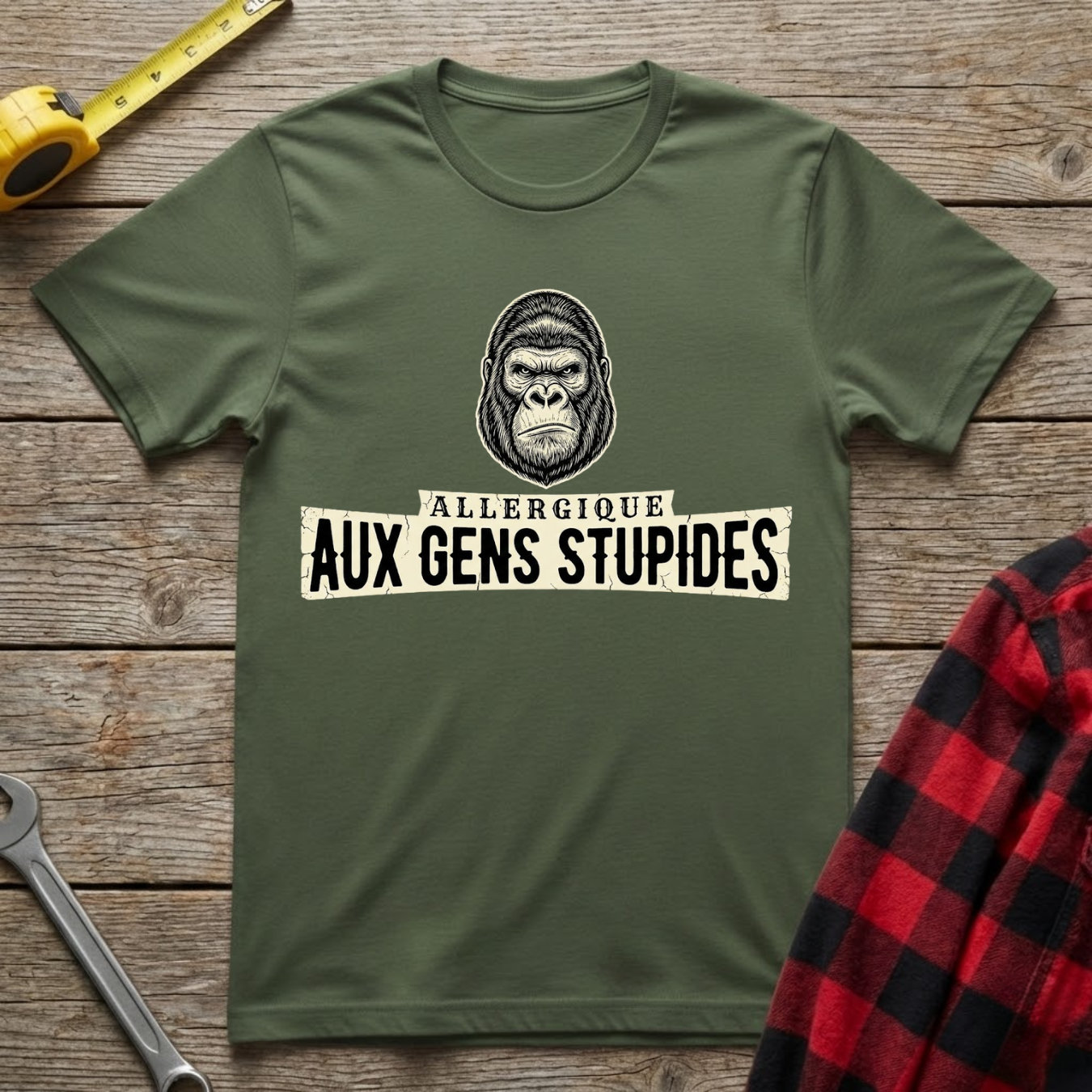 Allergique aux gens stupides T-Shirt