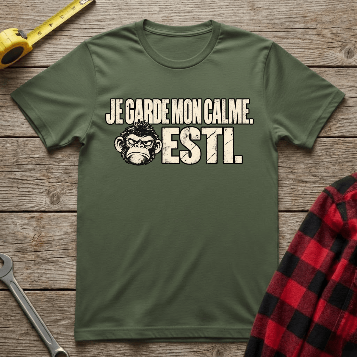 Je Garde Mon Calme Esti T-Shirt