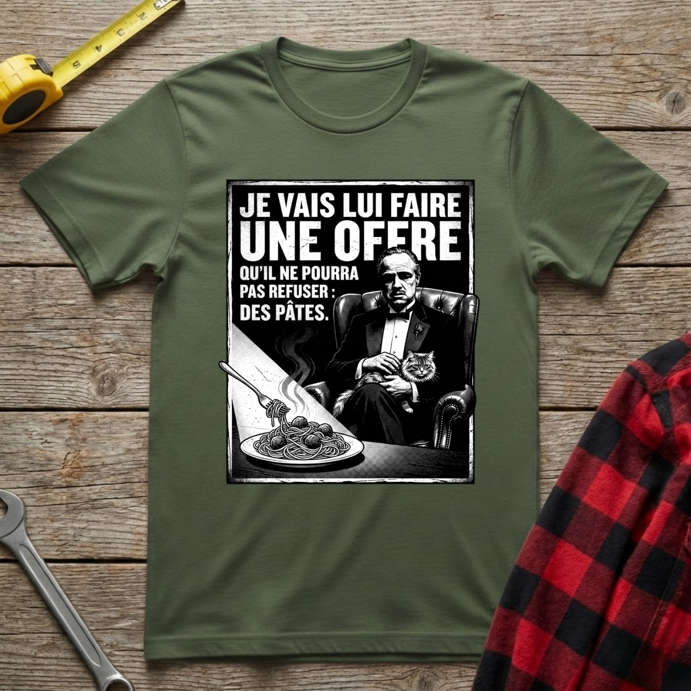 Des pâtes T-Shirt