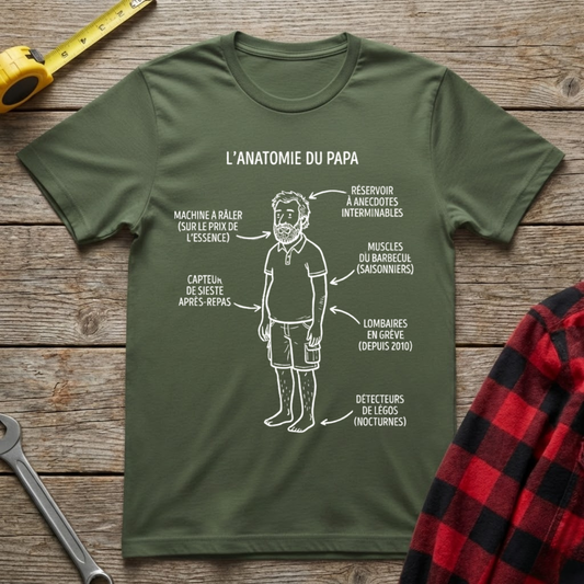 Anatomie du papa T-Shirt