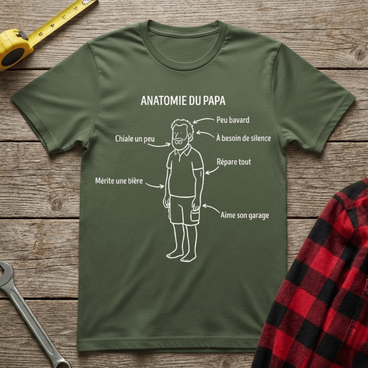 Anatomie de papa T-Shirt