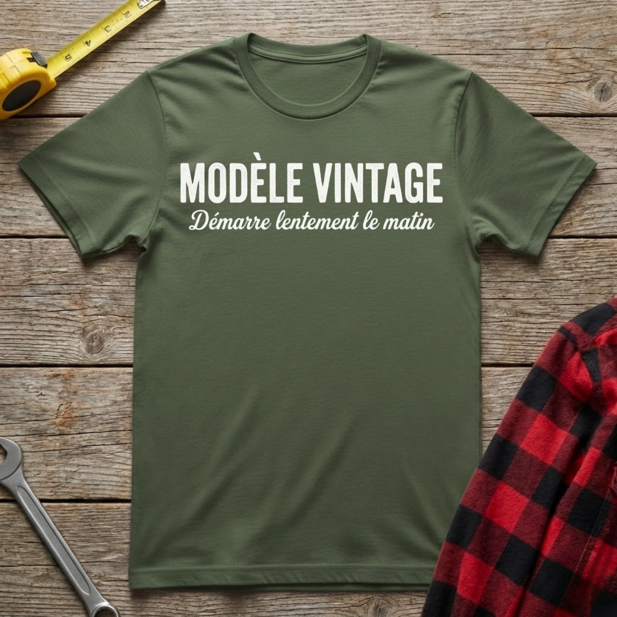 Modèle Vintage T-Shirt