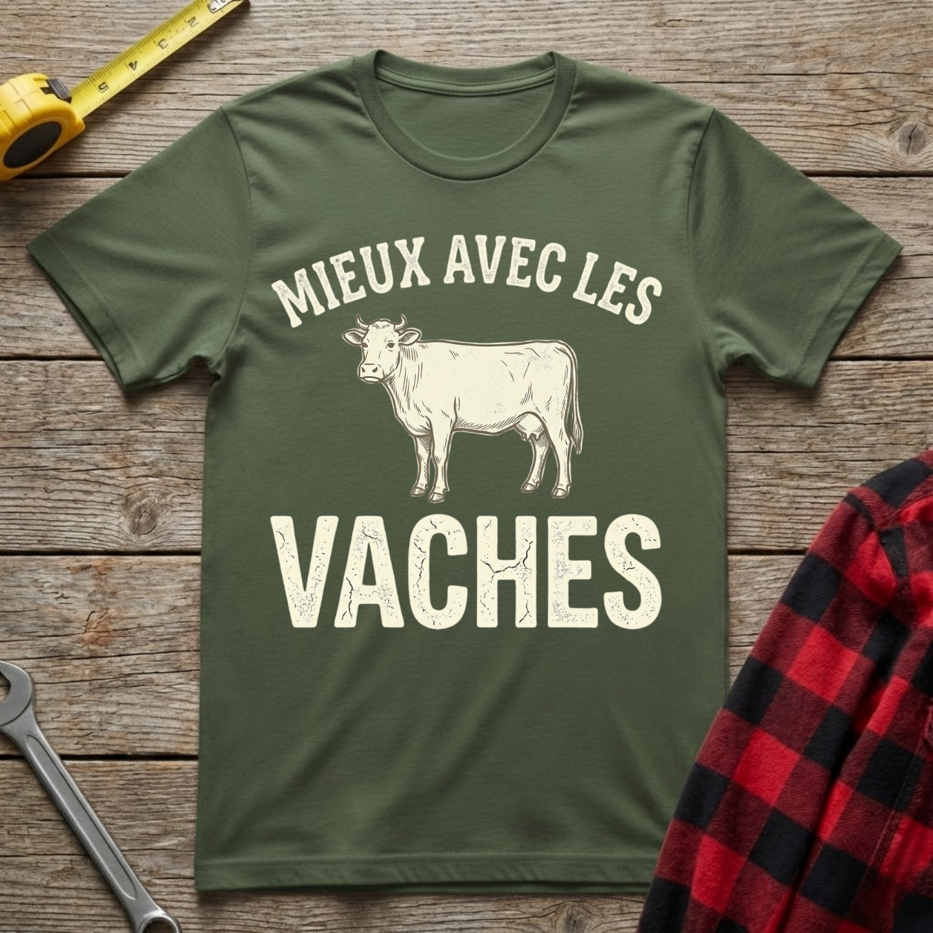 Mieux avec les vaches T-Shirt