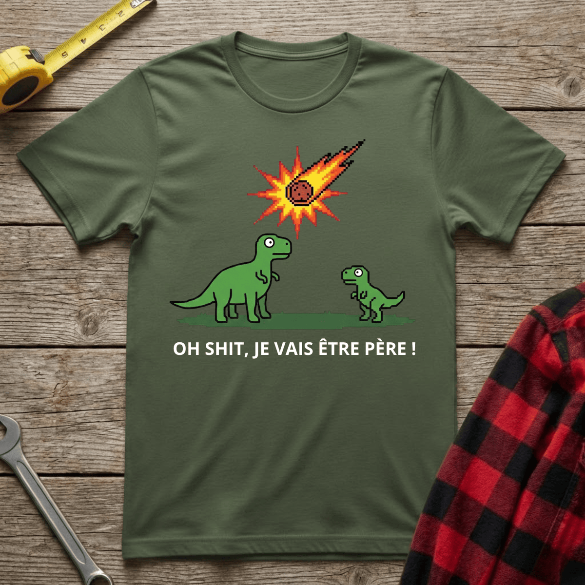 Oh Shit Je Vais Être Père T-Shirt