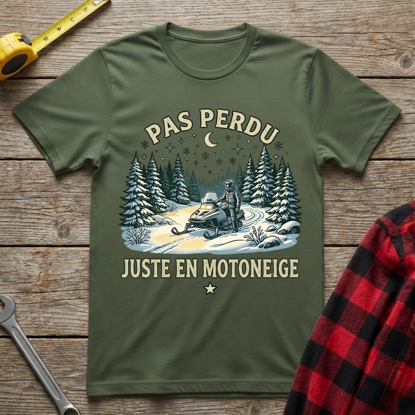 Juste en motoneige T-Shirt