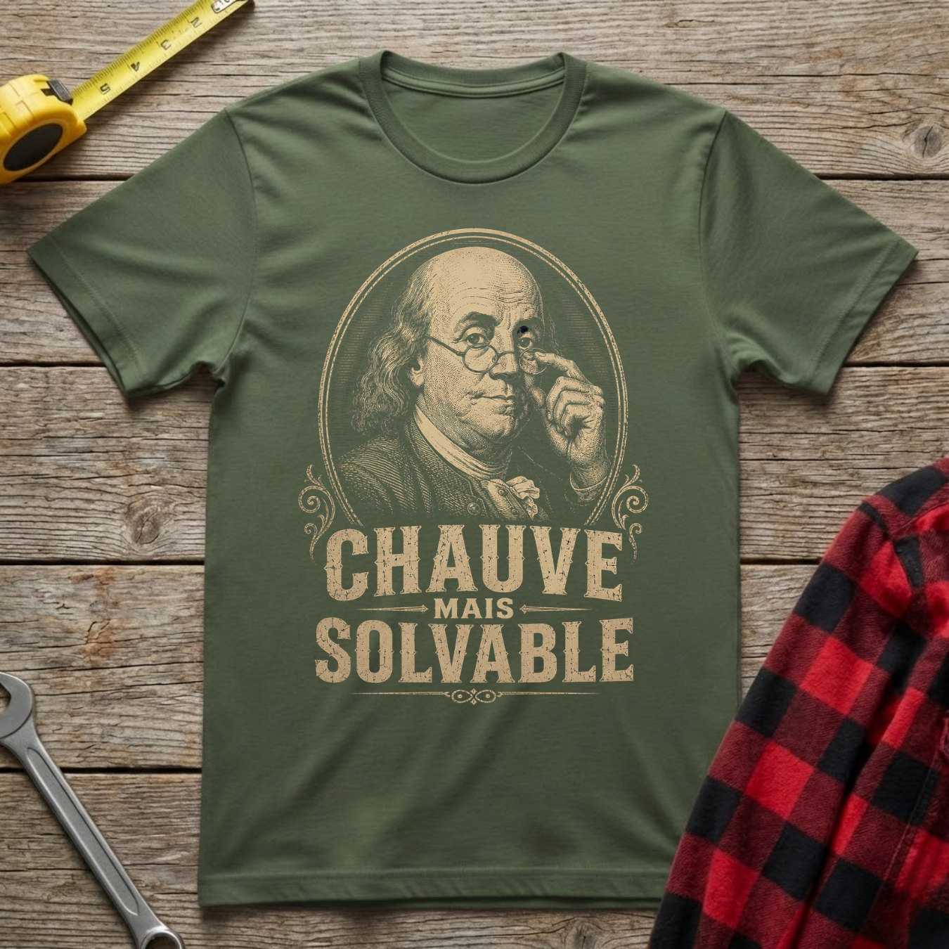 Chauve mais solvable T-Shirt